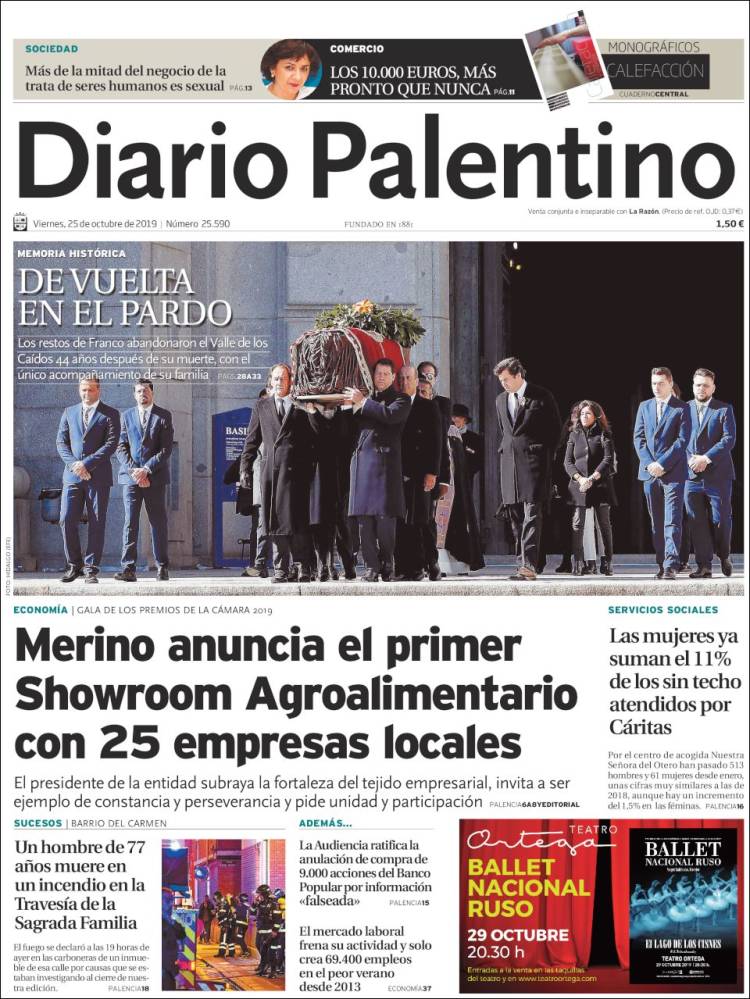 Portada de Diario Palentino (España)