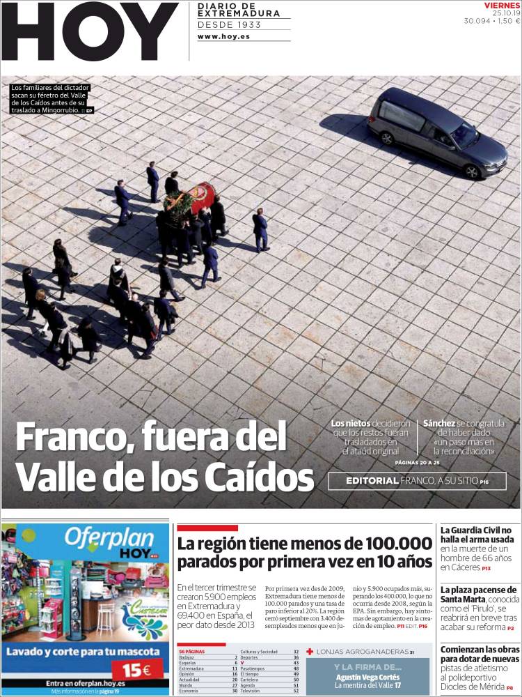 Portada de Hoy - Badajoz (España)