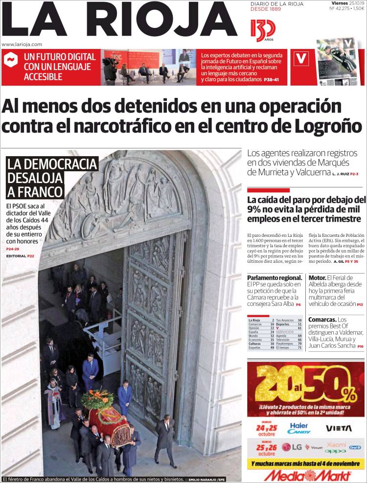 Portada de La Rioja (España)