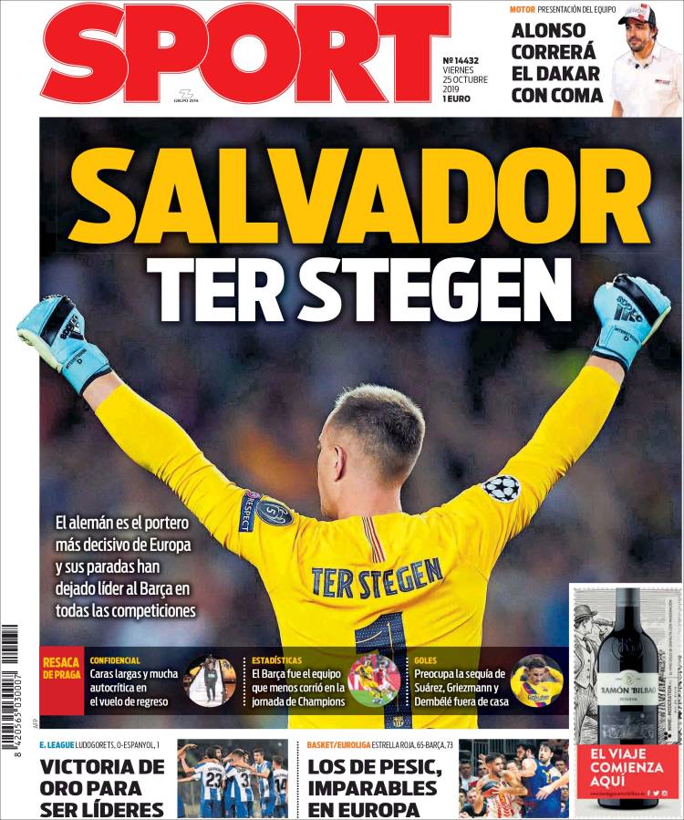 Portada de Sport (España)