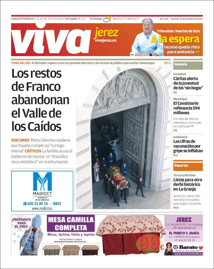 Portada de Viva Jerez (España)