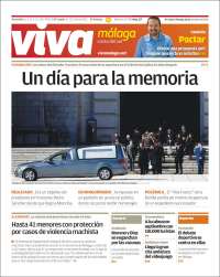 Portada de Viva Málaga (España)