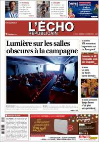 Portada de L'Echo Républicain (Francia)