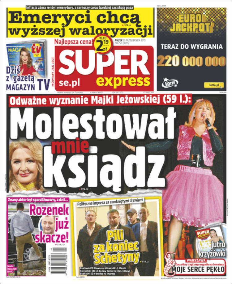 Portada de Super Express (Polonia)