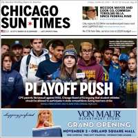 Portada de Chicago Sun-Times (USA)