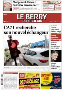 Portada de Berry Republicain (Francia)