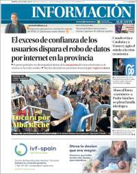 Portada de Diario Información (España)