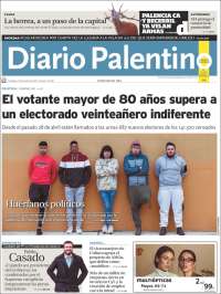 Portada de Diario Palentino (España)