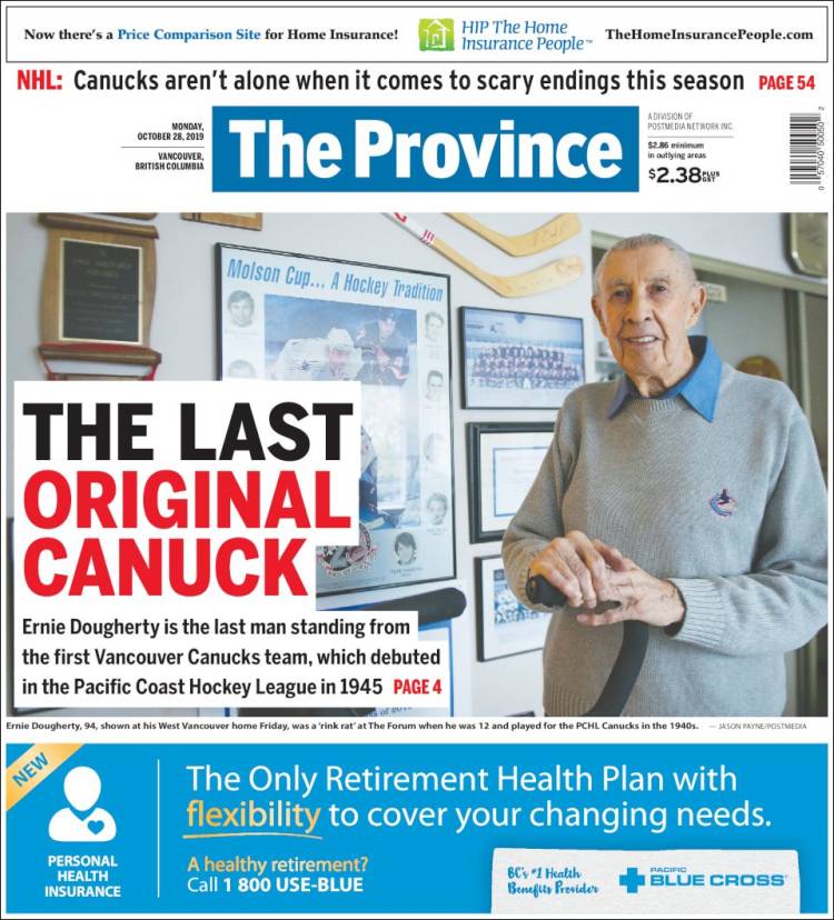 Portada de The Province (Canada)