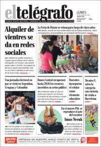 Portada de El Telégrafo (Ecuador)