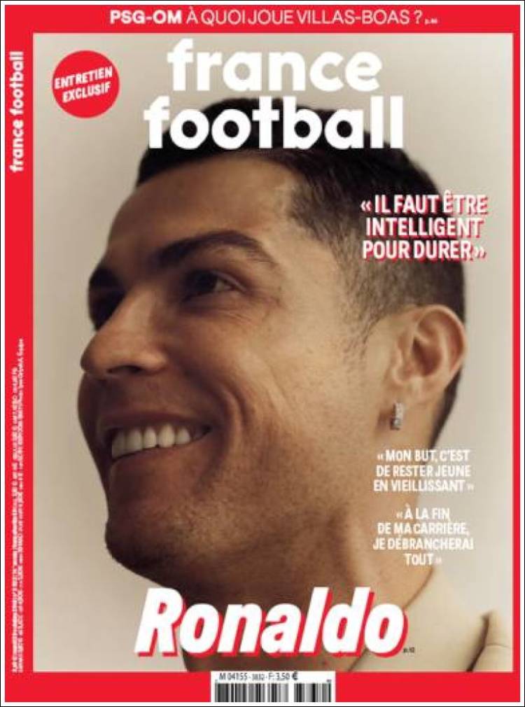 Portada de France Football (Francia)