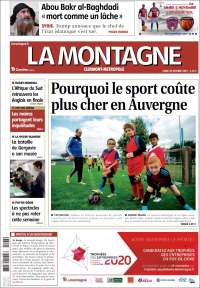 Portada de La Montagne (Francia)