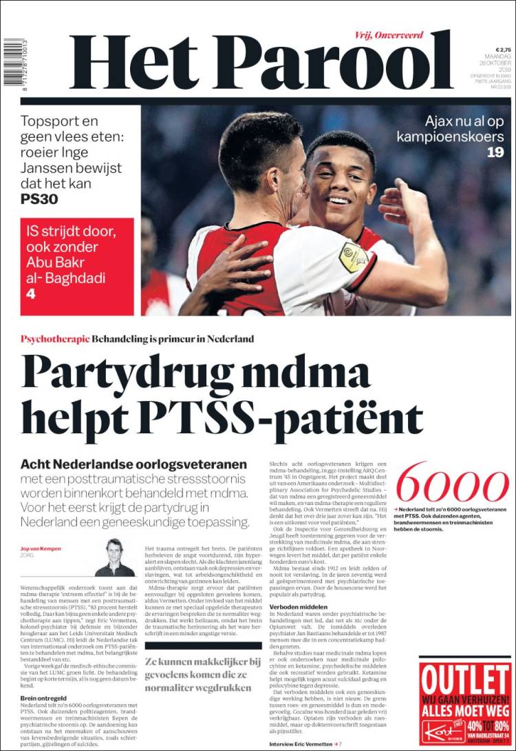 Portada de Het Parool (Netherlands)