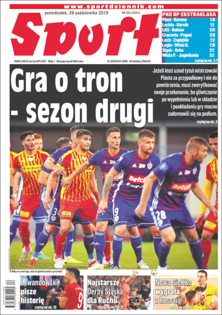 Portada de Katowicki Sport (Polonia)