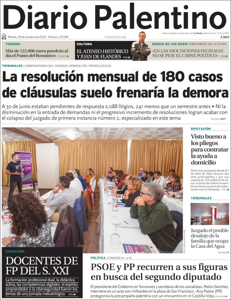 Portada de Diario Palentino (España)