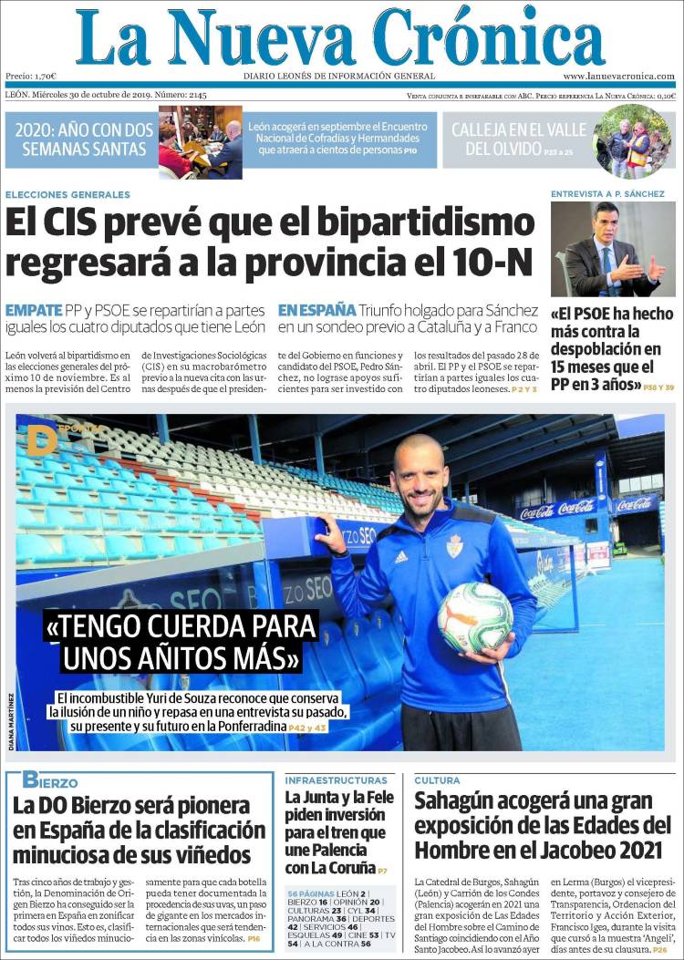 Portada de La Nueva Crónica (Espa&ntilde;a)