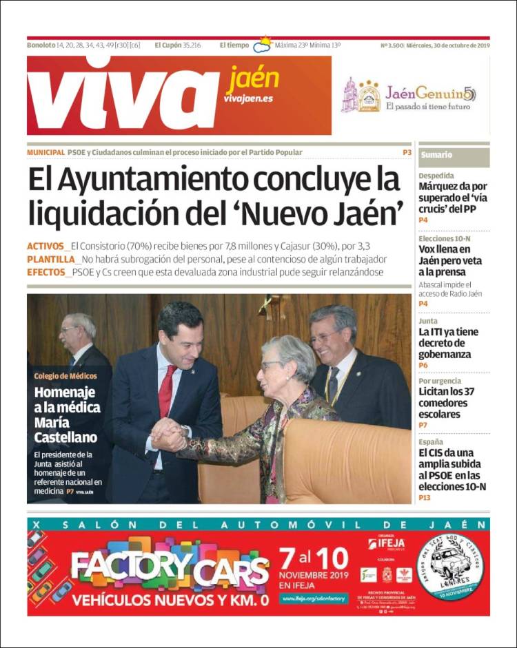 Portada de Viva Jaén (Espa&ntilde;a)