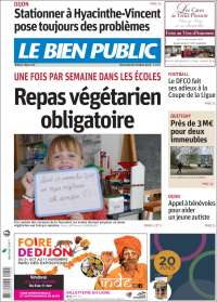 Portada de Le Bien Public (Francia)
