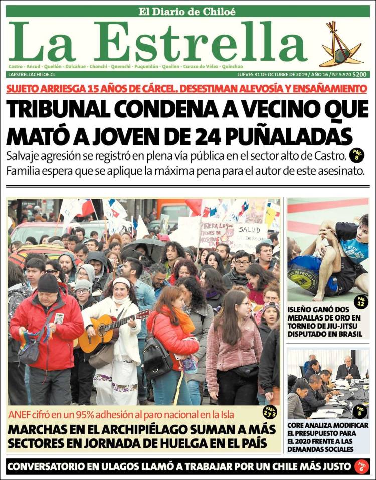 Portada de Estrella de Chiloé (Chile)