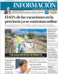 Portada de Diario Información (España)