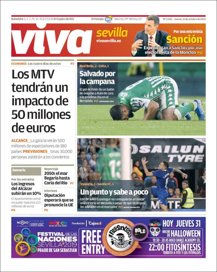 Portada de Viva Sevilla (Spain)