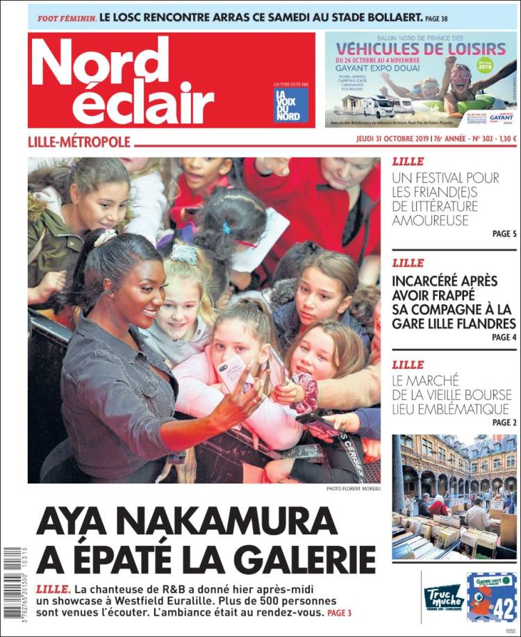 Portada de Nord Éclair (Francia)