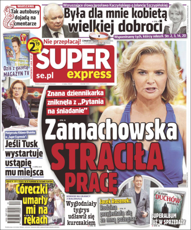 Portada de Super Express (Polonia)