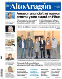 Portada de Diario del AltoAragón (España)