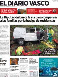 Portada de Diario Vasco (España)