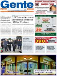 Portada de Gente en Burgos (España)