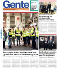 Portada de Gente en Palencia (España)