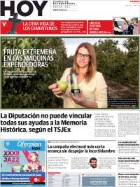 Portada de Hoy - Badajoz (España)