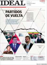 Portada de Ideal Almeria (España)