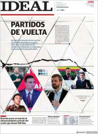 Portada de El Ideal de Jaén (España)