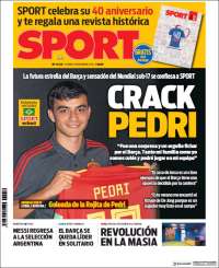 Portada de Sport (España)