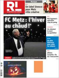 Portada de Le Republicain Lorrain (Francia)