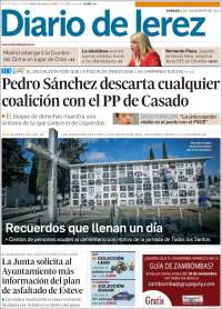 Portada de Diario de Jerez (España)