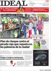 Portada de El Ideal de Jaén (España)