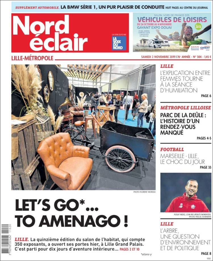 Portada de Nord Éclair (Francia)