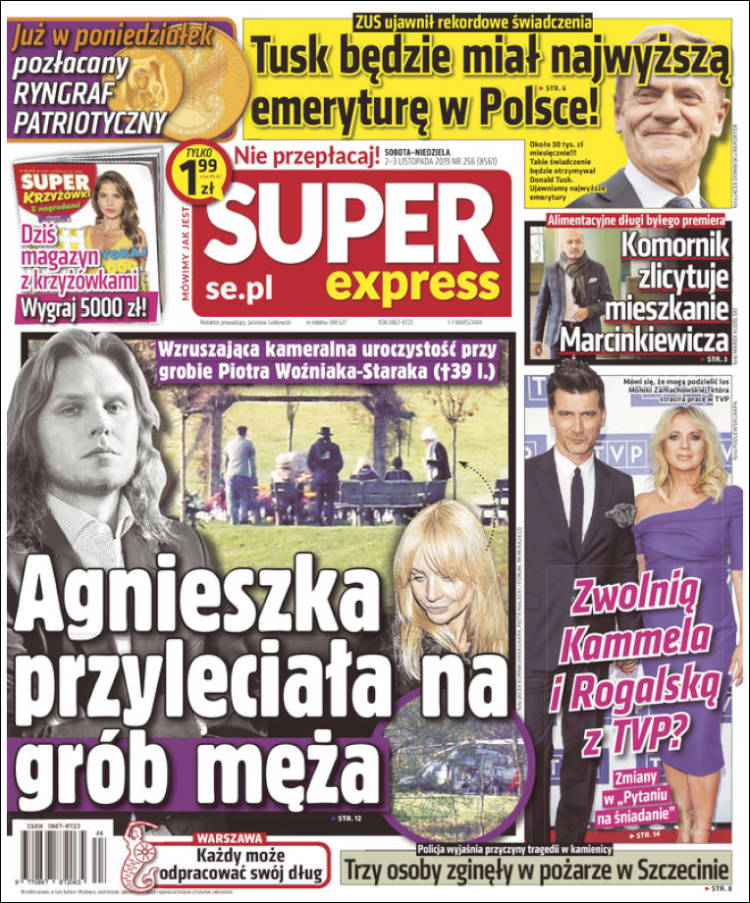 Portada de Super Express (Polonia)