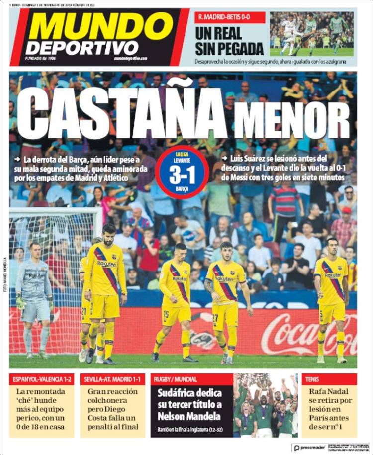 Portada de El Mundo Deportivo (España)