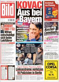 Portada de Bild (Alemania)