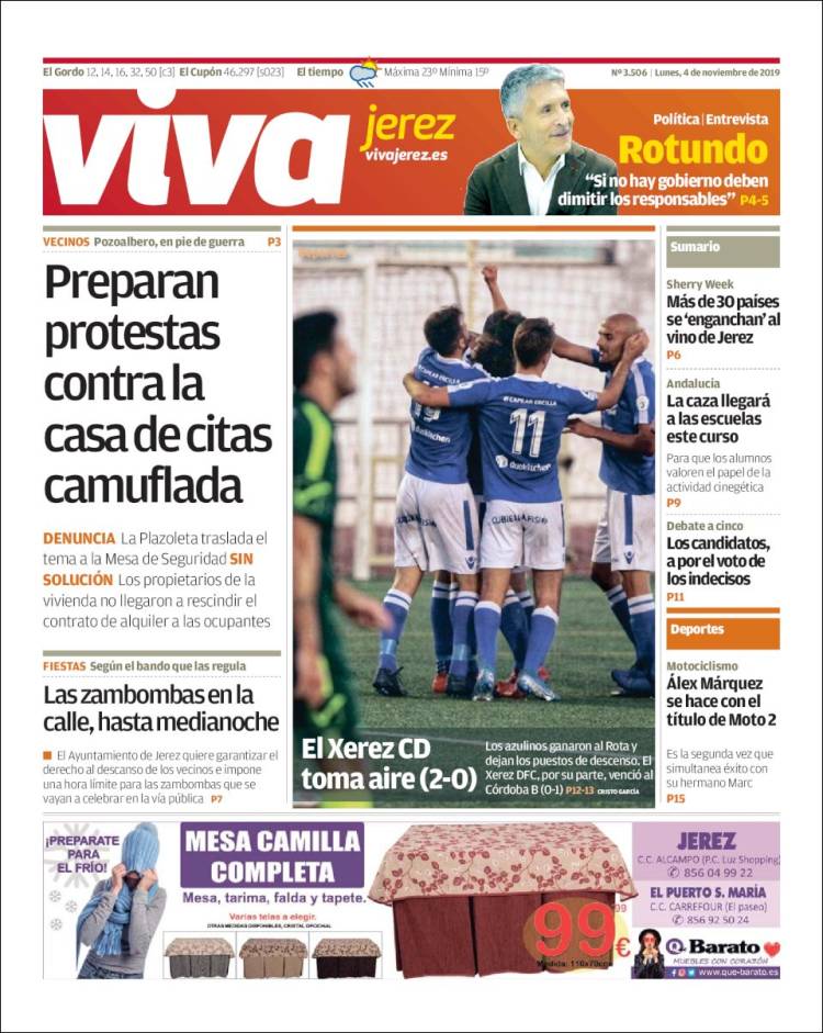 Portada de Información - Jerez (España)