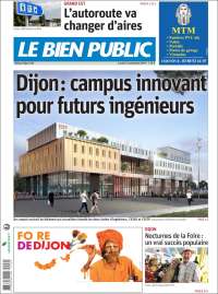 Portada de Le Bien Public (Francia)