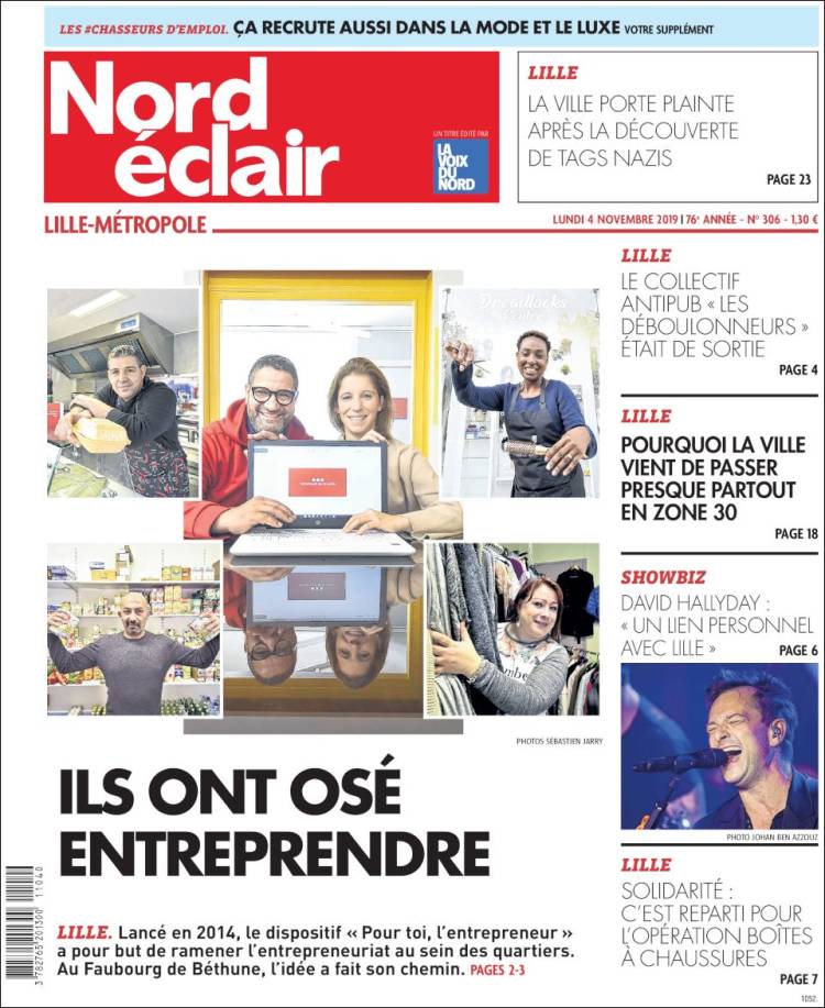 Portada de Nord Éclair (Francia)