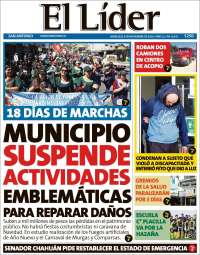 Portada de Lider de San Antonio (Chile)