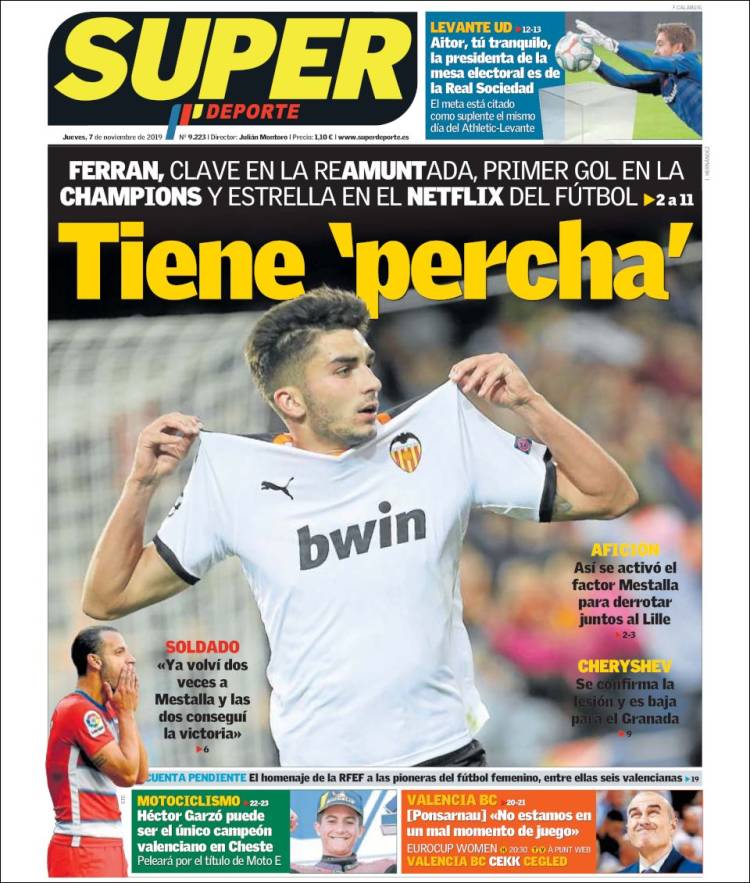 Portada de Superdeporte (España)