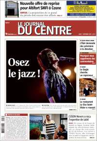 Portada de Le Journal du Centre (Francia)