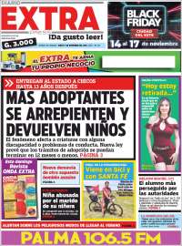 Portada de Diario Extra (Paraguay)