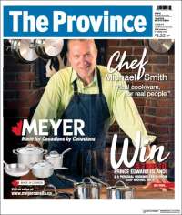 Portada de The Province (Canadá)